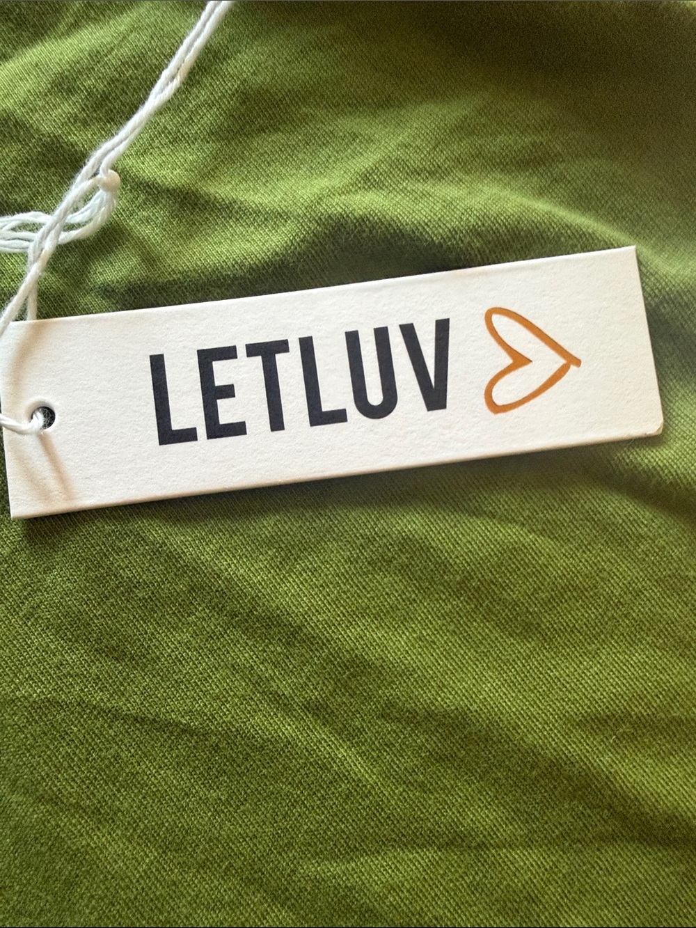 Letluv Heart Ringer Tee 3X - Picture 3 of 7